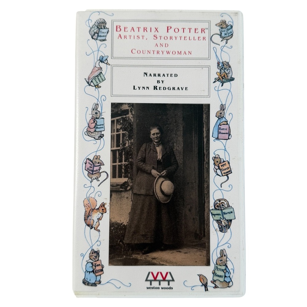 Beatrix Potter Artist Storyteller Countrywoman VHS Lynn Redgrave‎ Weston Woods